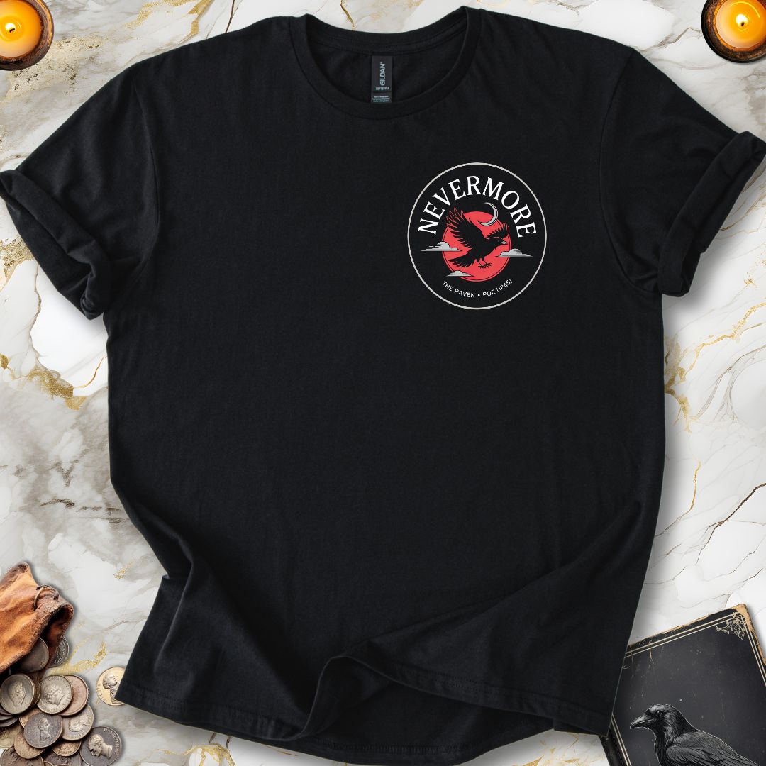 "Nevermore" Edgar Allan Poe T-Shirt