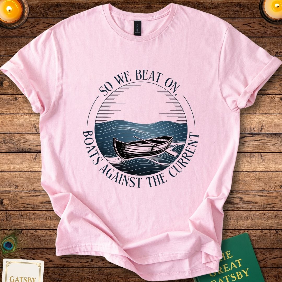 So We Beat On, Boats Againt the Current T-Shirt