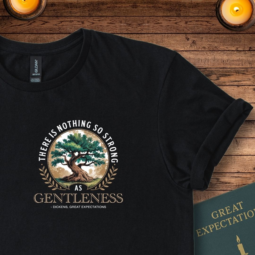There is nothing so strong as gentleness T-Shirt Black