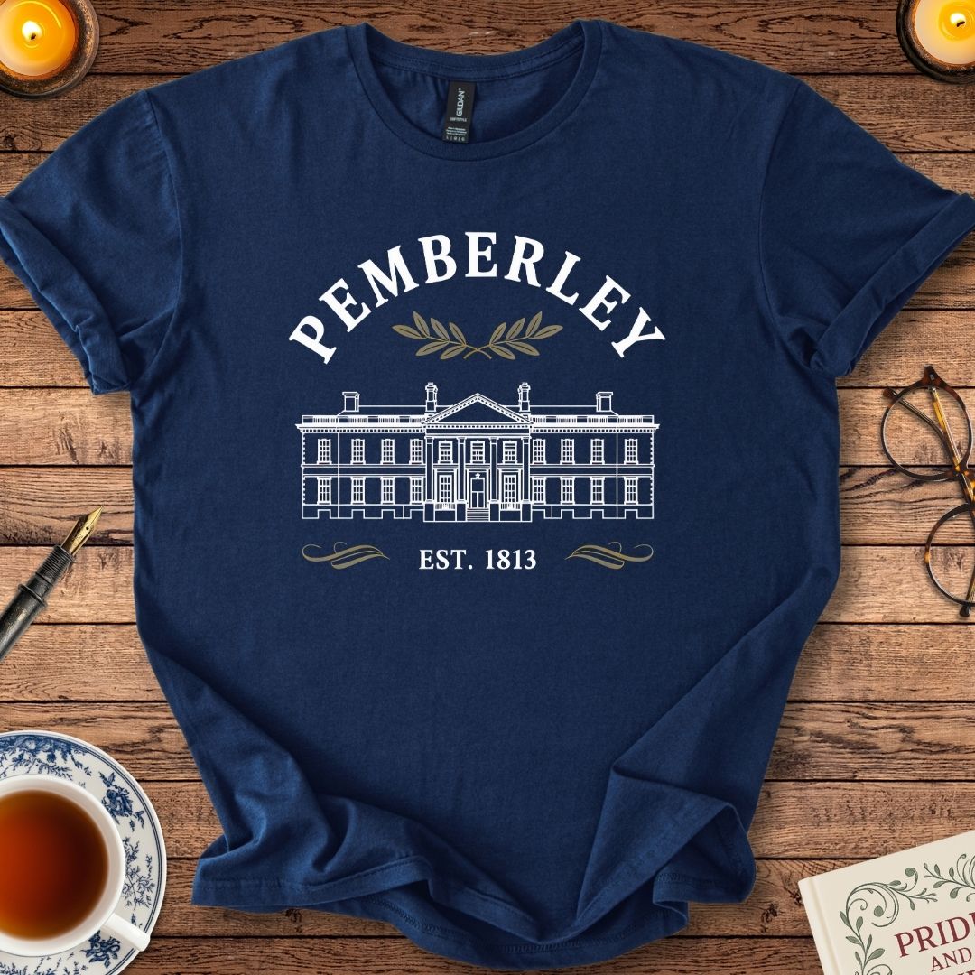 Pemberley Pride and Prejudice T-Shirt