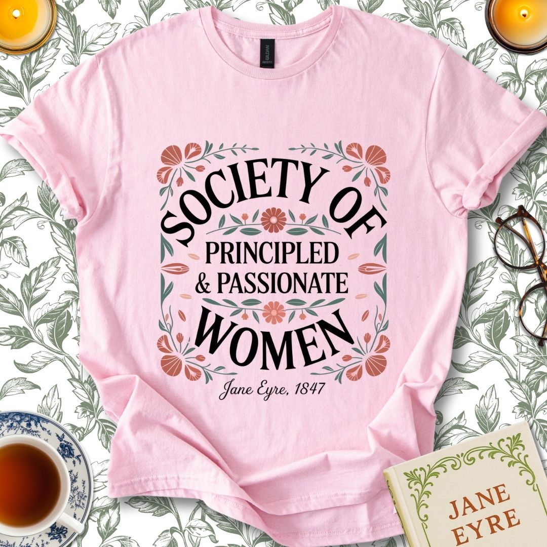 Society of Principled and Passionate Women T-Shirt Light Pink
