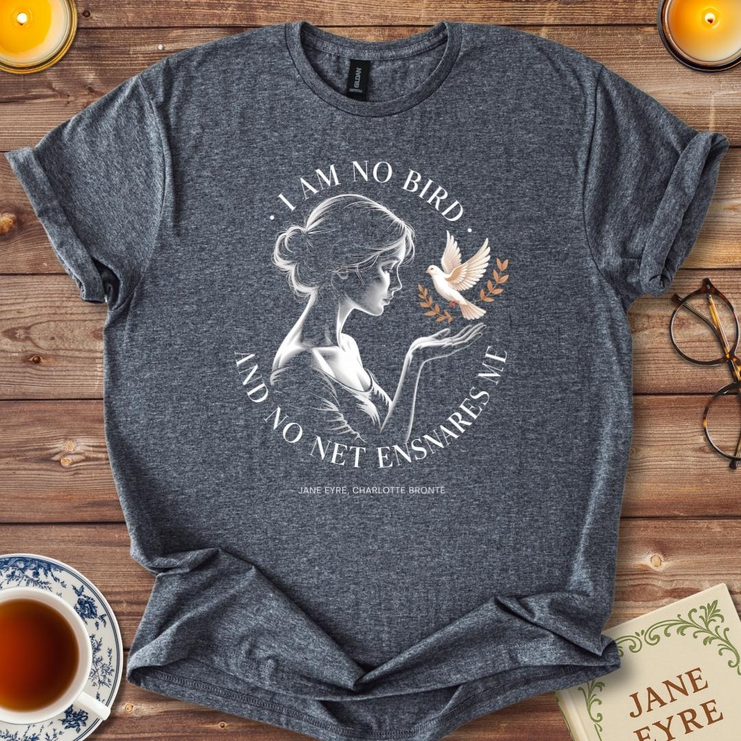 "I Am No Bird" — Jane Eyre Feminist Bust Tee