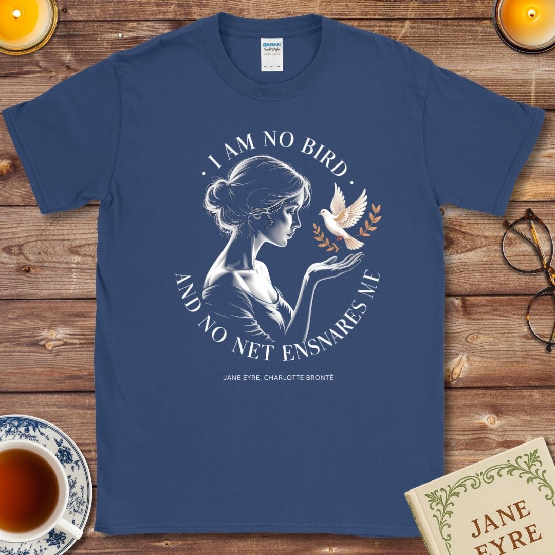 "I Am No Bird" — Jane Eyre Feminist Bust Tee