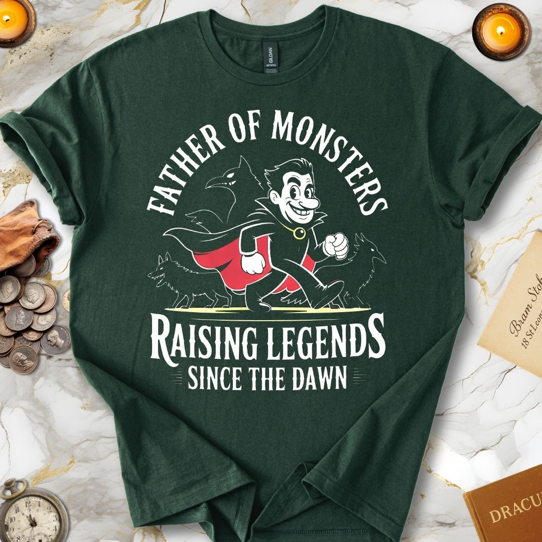Father of Monsters Dad T-Shirt