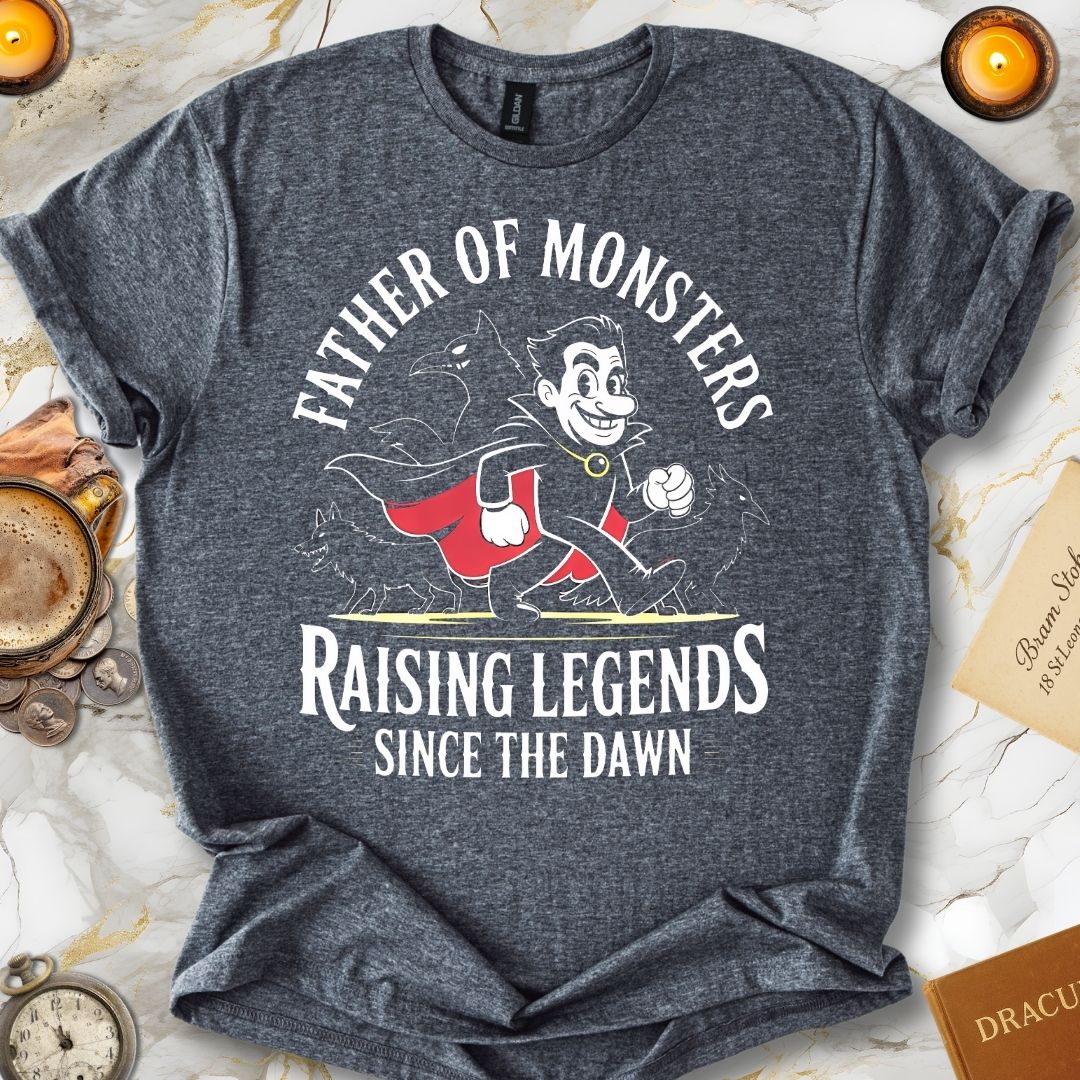 Father of Monsters Dad T-Shirt