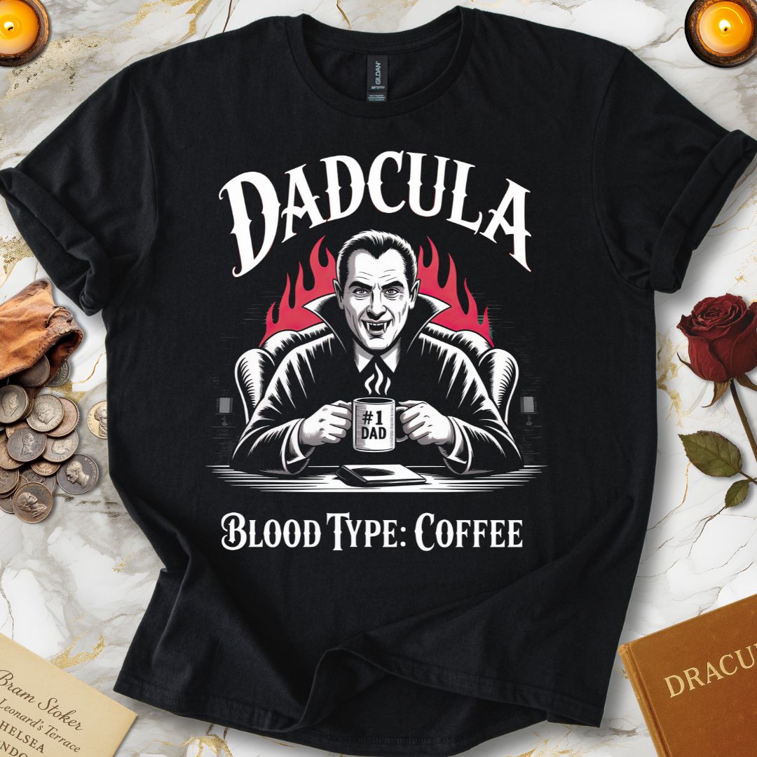 Dadcula Blood Type Coffee T-Shirt