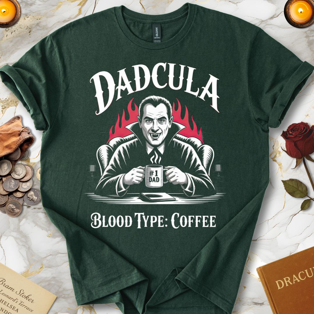 Dadcula Blood Type Coffee T-Shirt