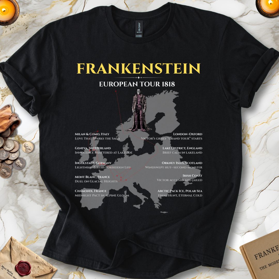 Frankenstein European Tour T-Shirt Black