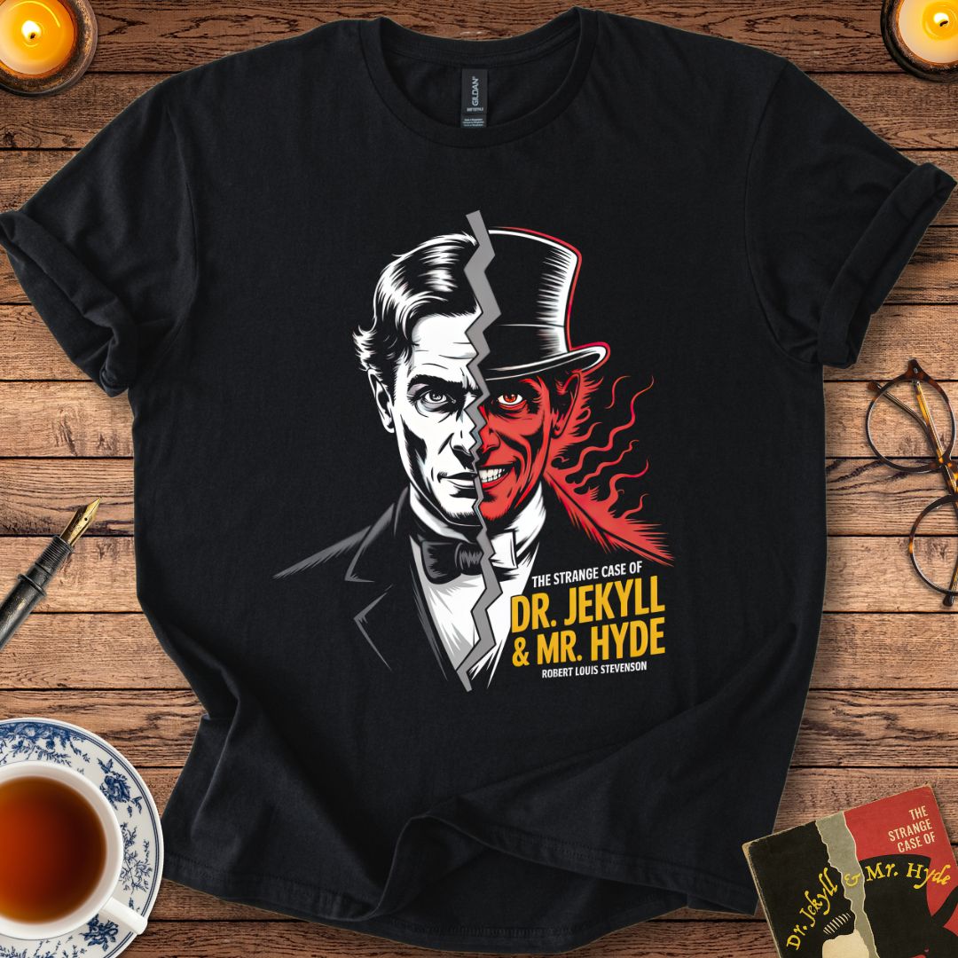 Dr Jeckyll and Mr Hyde T-shirt Black
