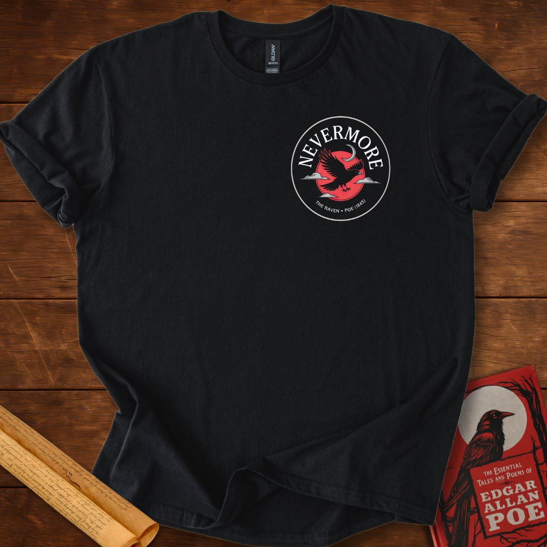 "Nevermore" Edgar Allan Poe T-Shirt