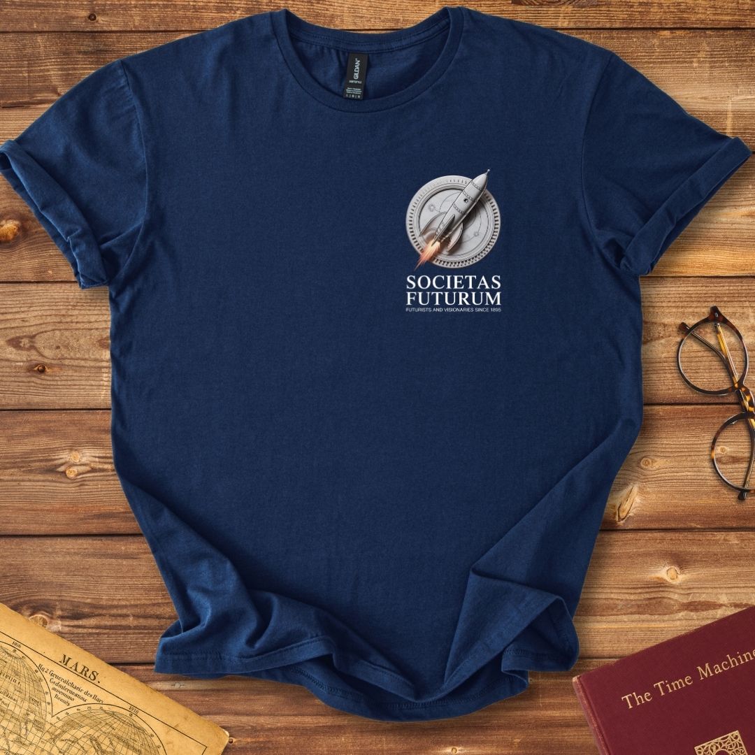 Societas Futurum Rocket HG Wells T-Shirt
