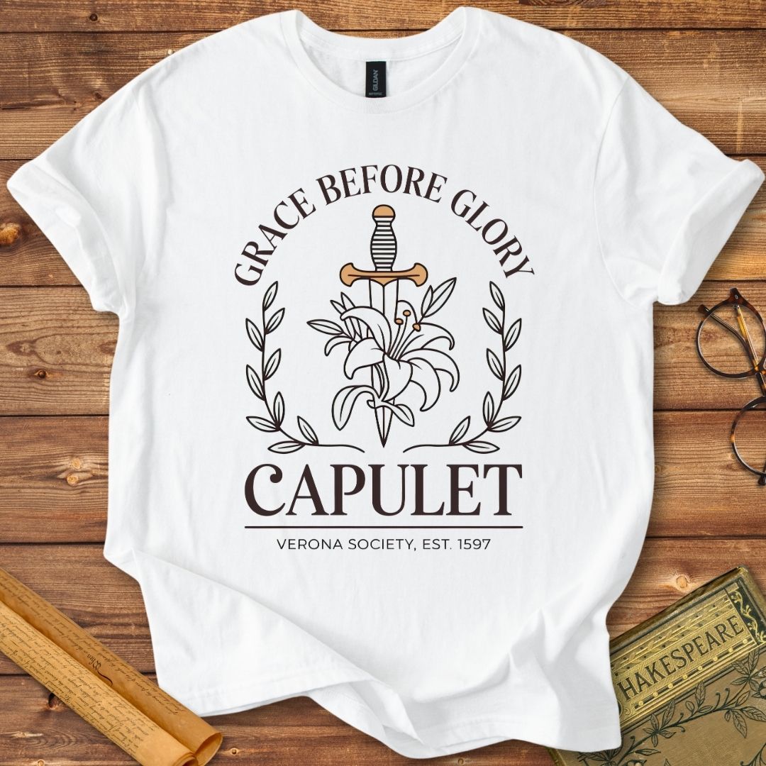 Capulet Grace Before Glory Shakespeare T-Shirt