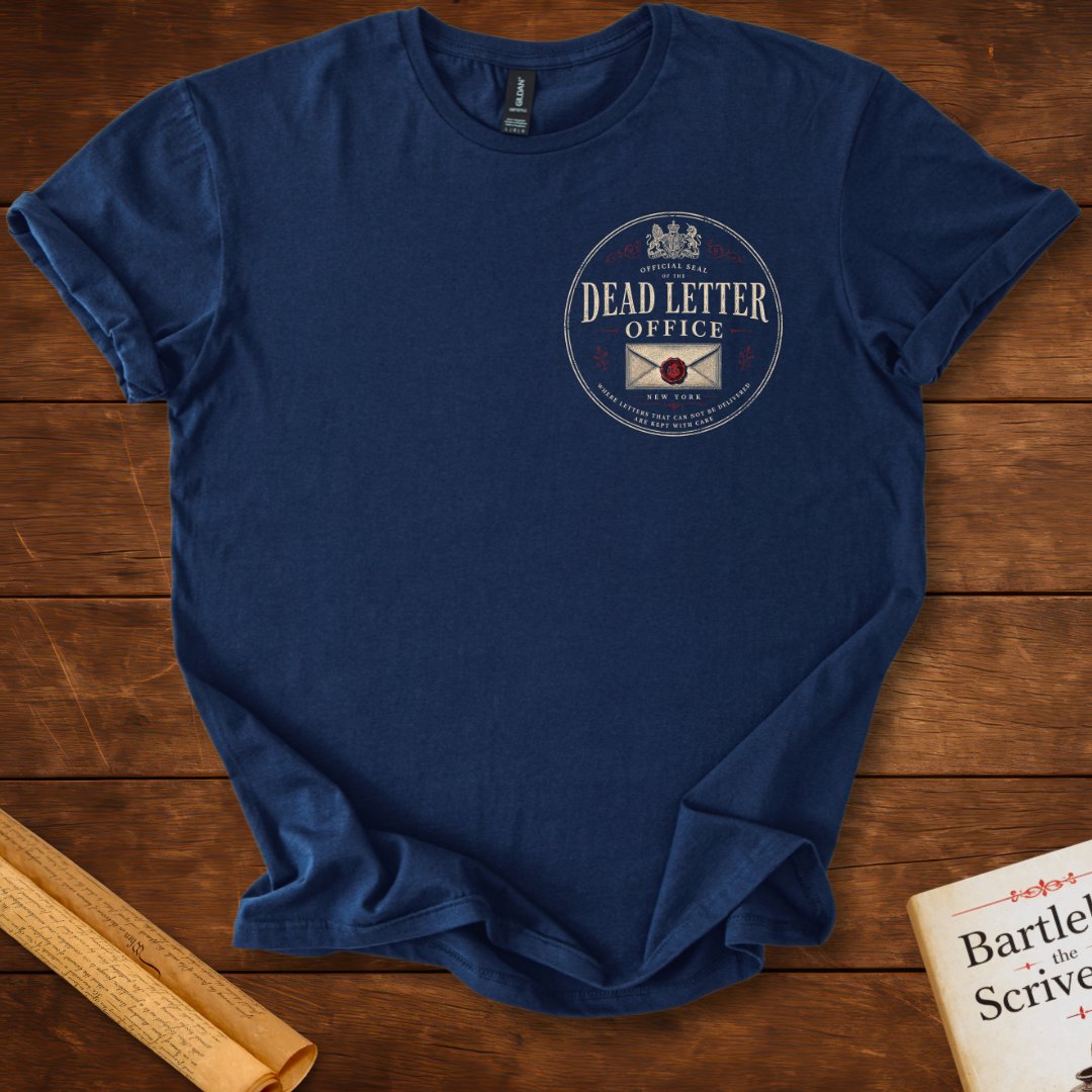 Dead Letter Office Official Seal Insignia Bartleby T-Shirt
