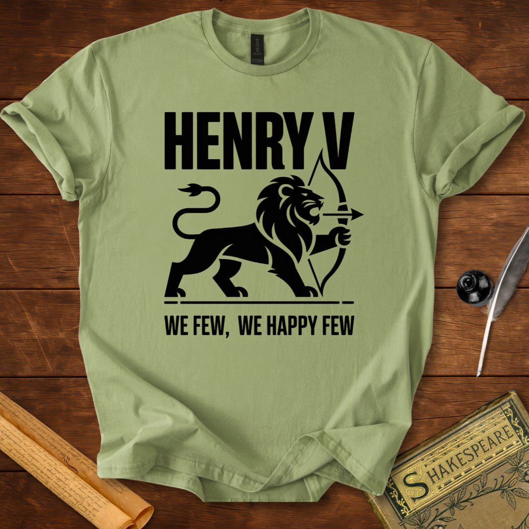 Henry V – We Few, We Happy Few Literary T-Shirt