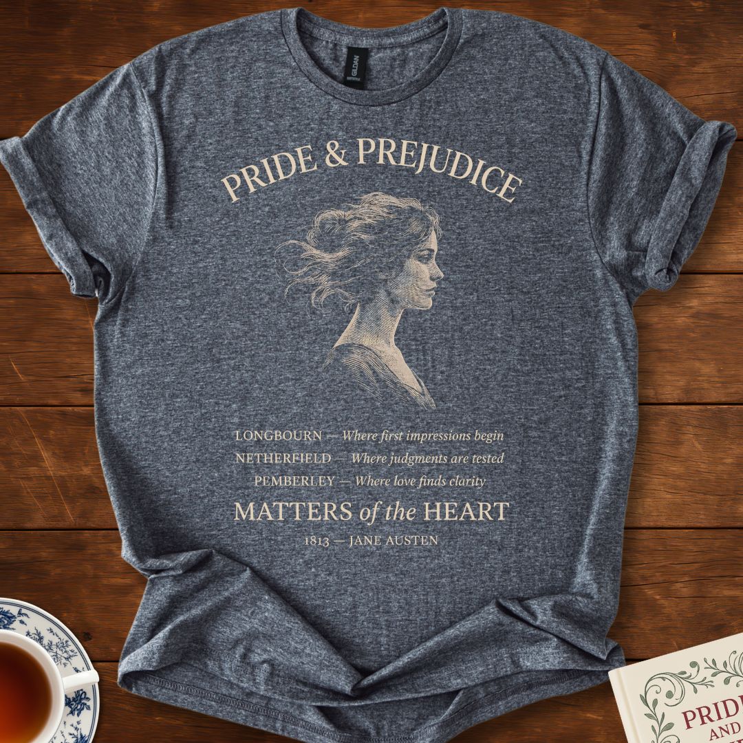 Pride & Prejudice – Matters of the Heart T-Shirt