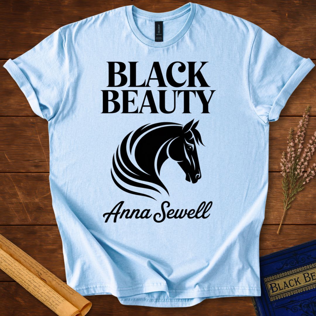 Black Beauty by Anna Sewell T-shirt