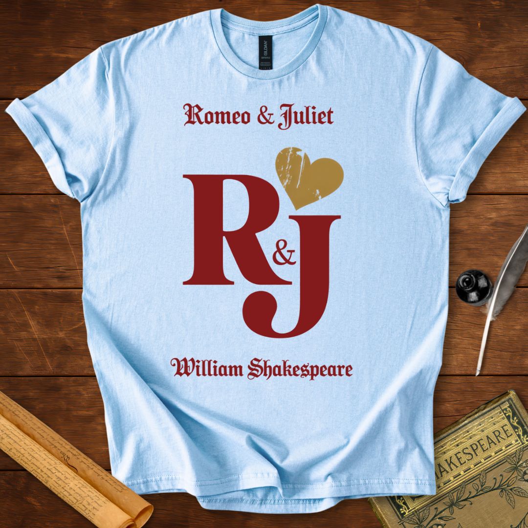 Romeo and Juliet Duogram Shakespeare T-Shirt
