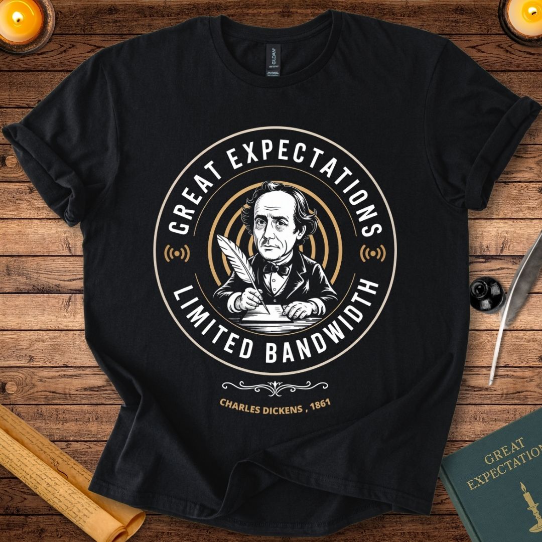 Great Expectations, Limited Wifi T-Shirt Black