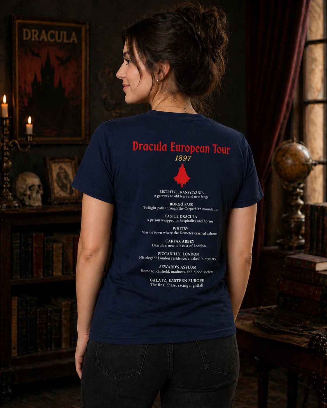 Dracula European Tour Special Edition – Front & Back Print T-Shirt