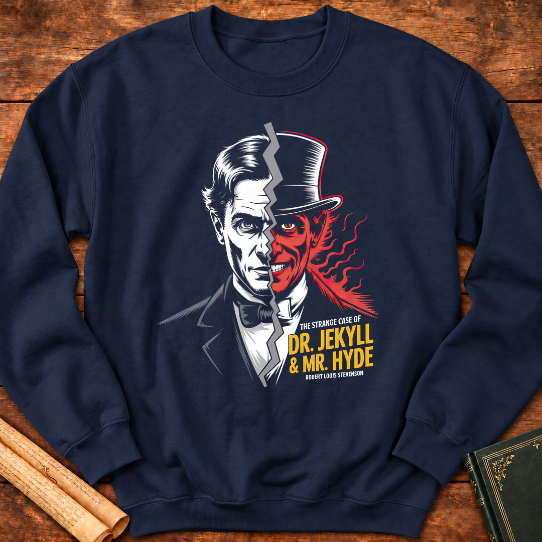 Dr Jeckyll and Mr Hyde Sweatshirt - Navy