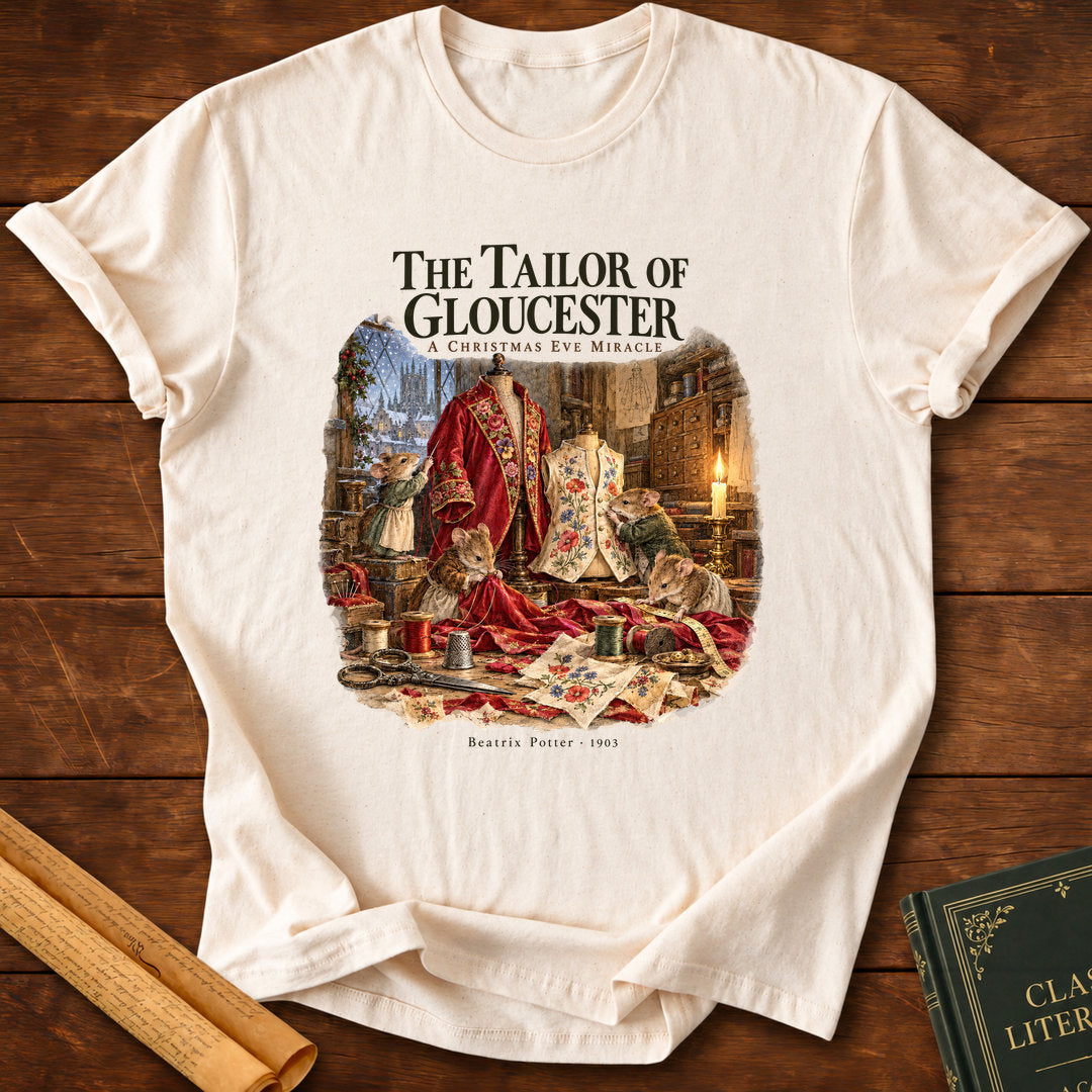 The Tailor of Gloucester – A Christmas Eve Miracle T-Shirt - Natural