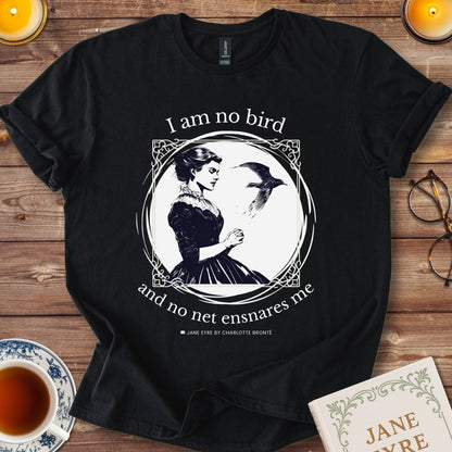 I am no bird T-shirt Black