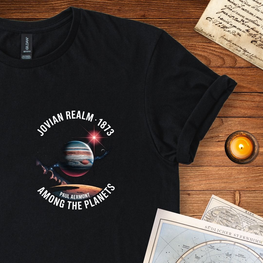 Jupiter Mission Patch Insignia T-Shirt Black