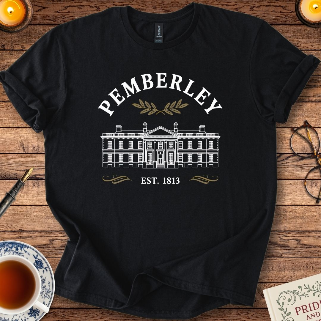 Pemberley Pride and Prejudice T-Shirt