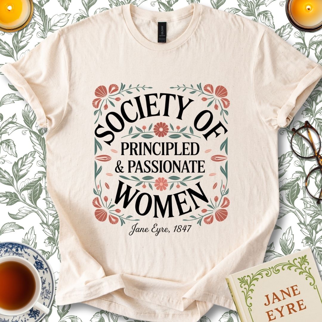 Society of Principled and Passionate Women T-Shirt Natural