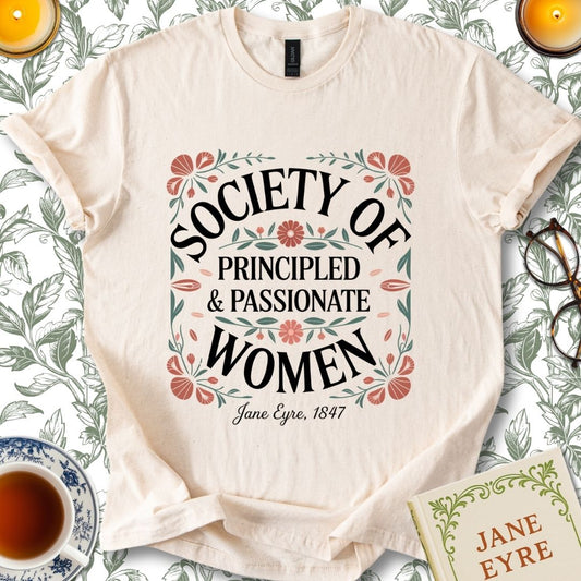 Society of Principled and Passionate Women T-Shirt Natural