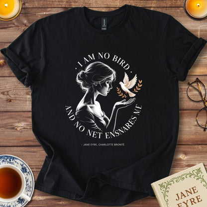 "I Am No Bird" — Jane Eyre Feminist Bust Tee