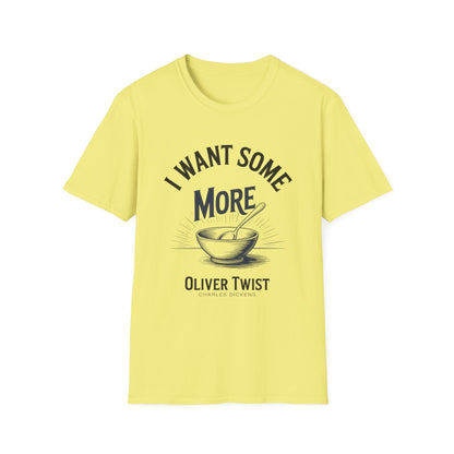 “I Want Some More” – Oliver Twist Literary T-Shirt