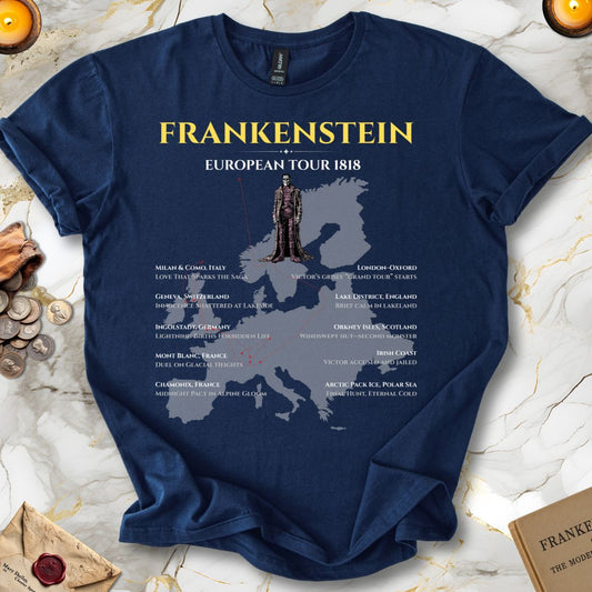 Frankenstein European Tour T-Shirt Navy