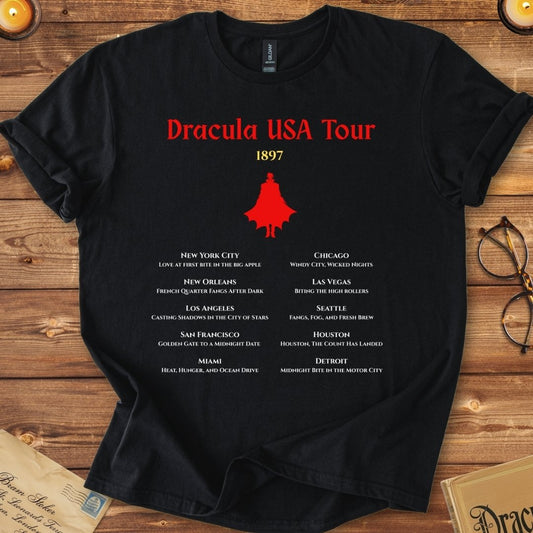 Dracula USA Tour T-Shirt Black