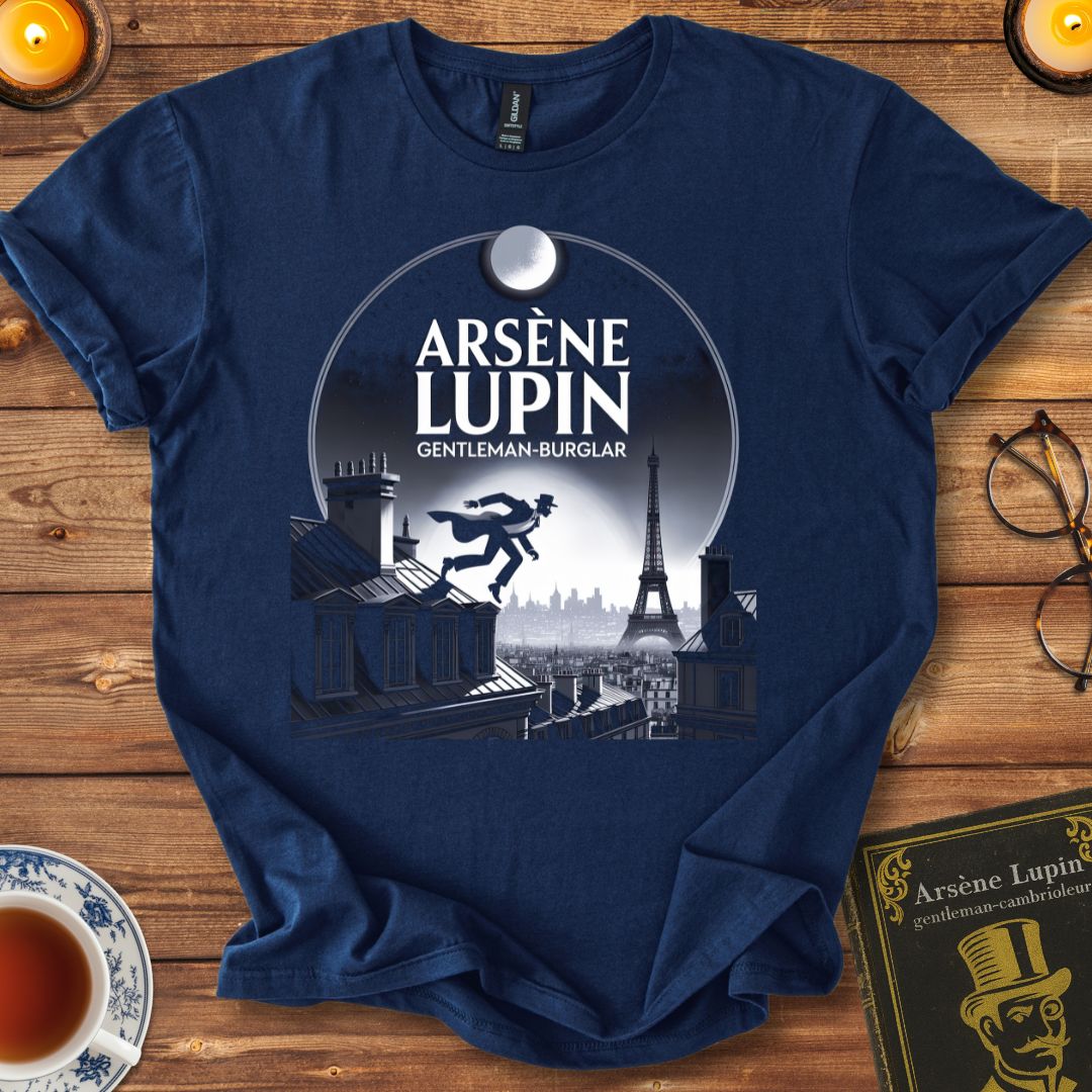 Arsène Lupin Gentleman Burglar T-Shirt Navy