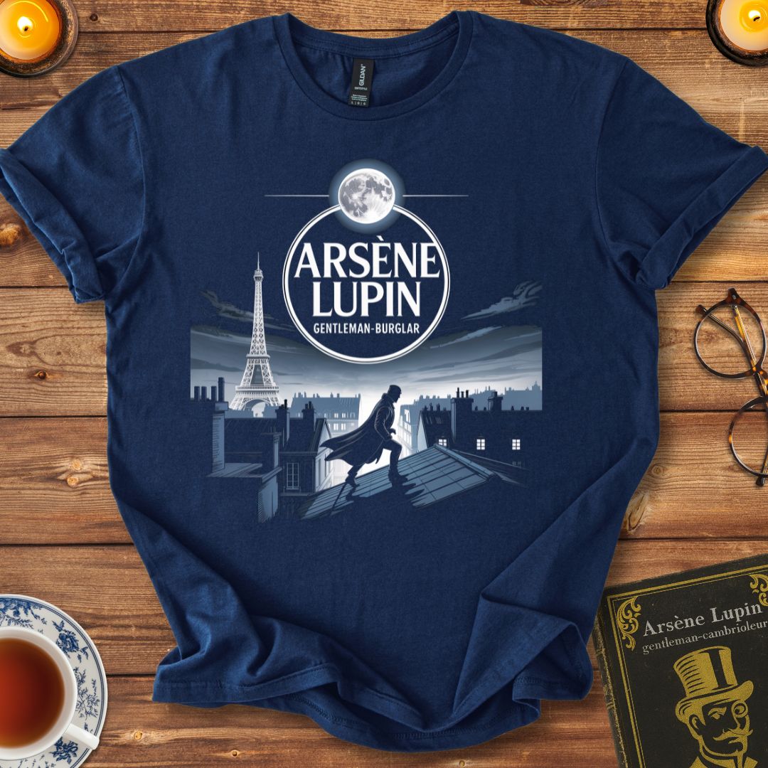 Arsène Lupin Gentleman Burglar Paris T-Shirt