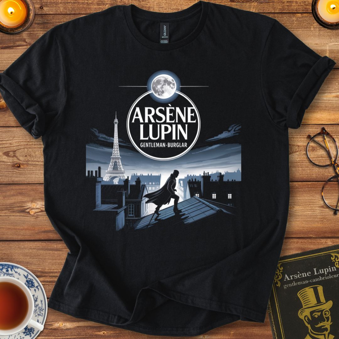 Arsène Lupin Gentleman Burglar Paris T-Shirt