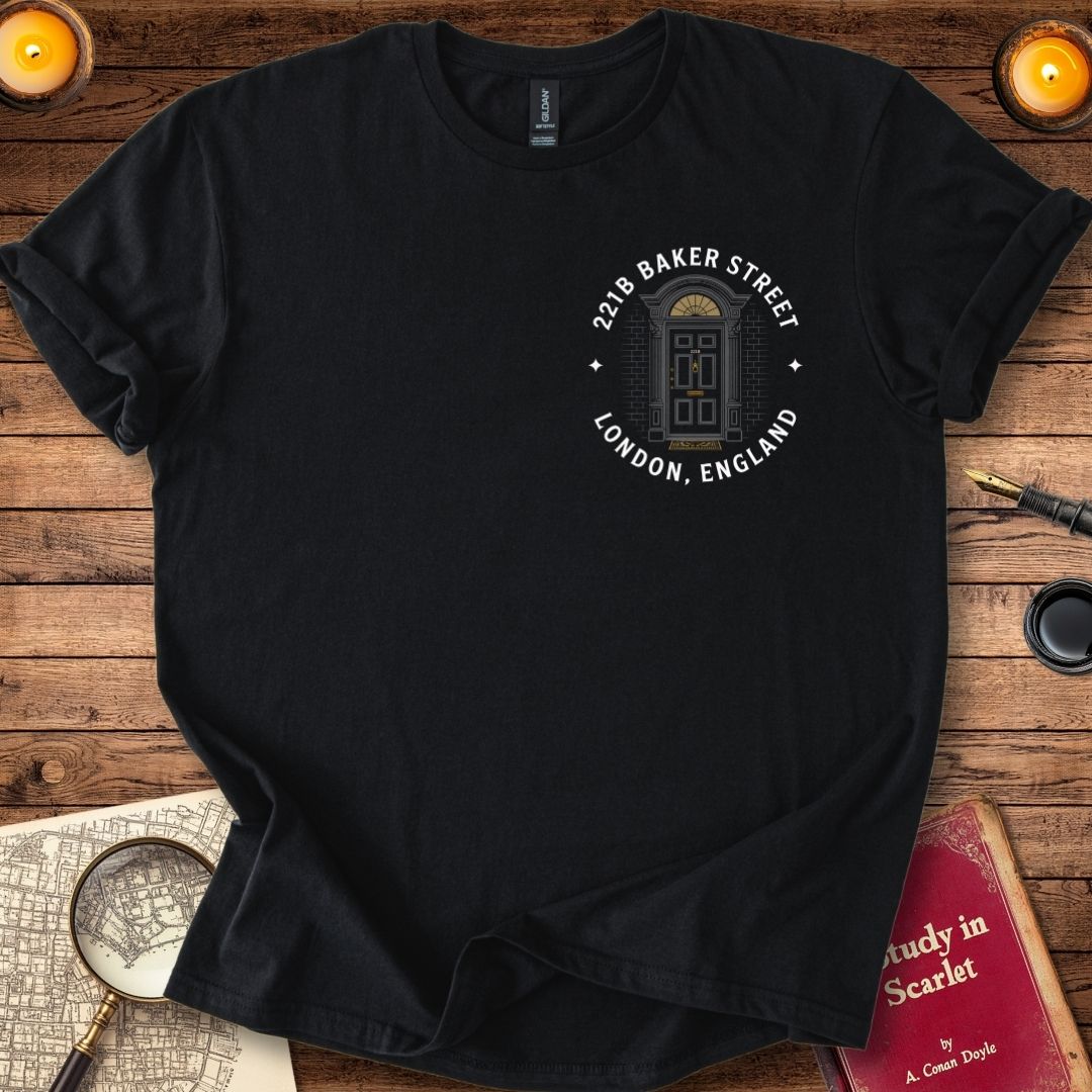 221B Baker Street Sherlock Insignia T-Shirt