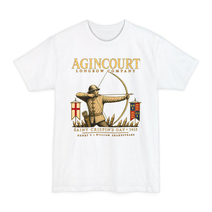 Agincourt Longbow Company Henry V (Tall Tee Version) T-Shirt