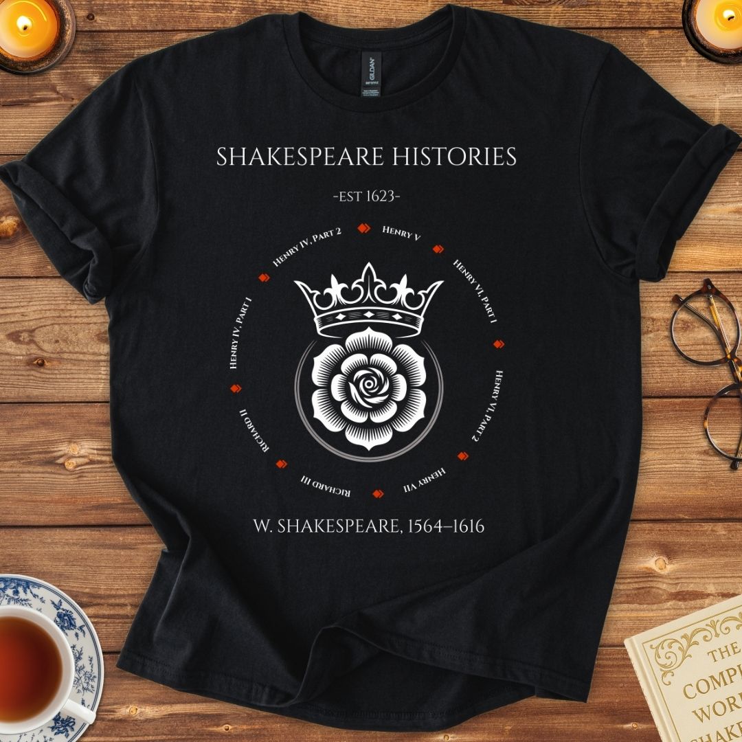 Shakespeare Histories T-Shirt Black
