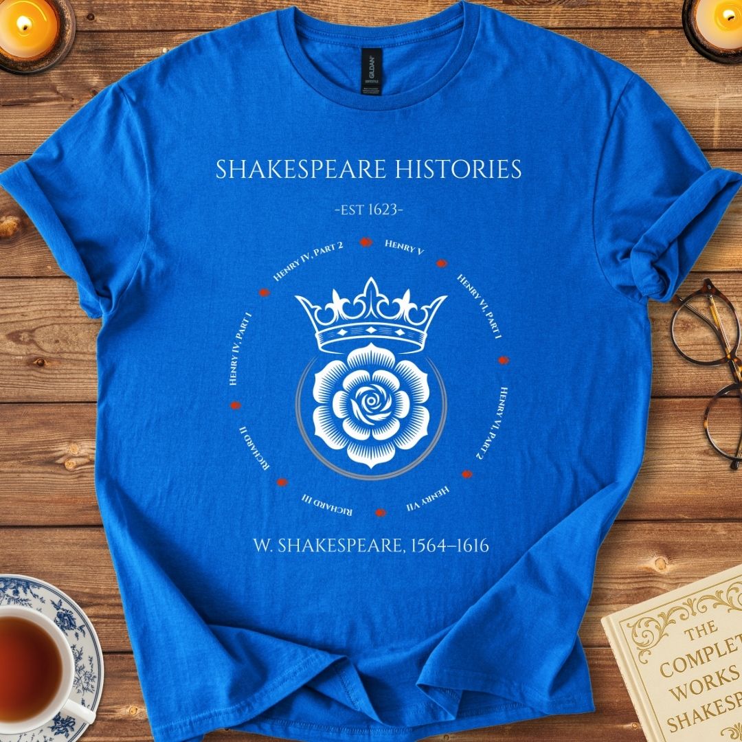 Shakespeare Histories T-Shirt Royal