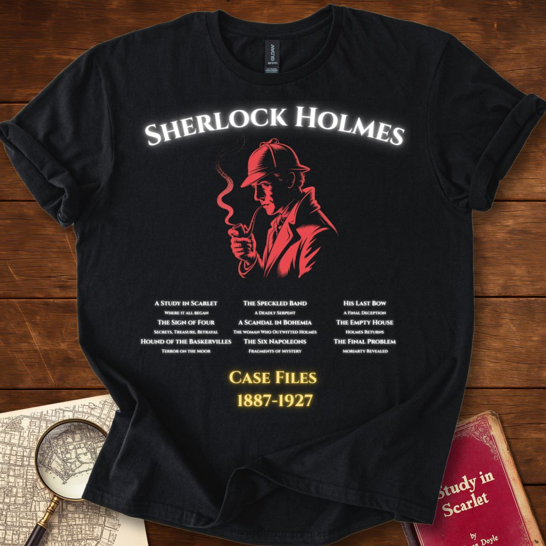 Sherlock Holmes Case Files T-Shirt