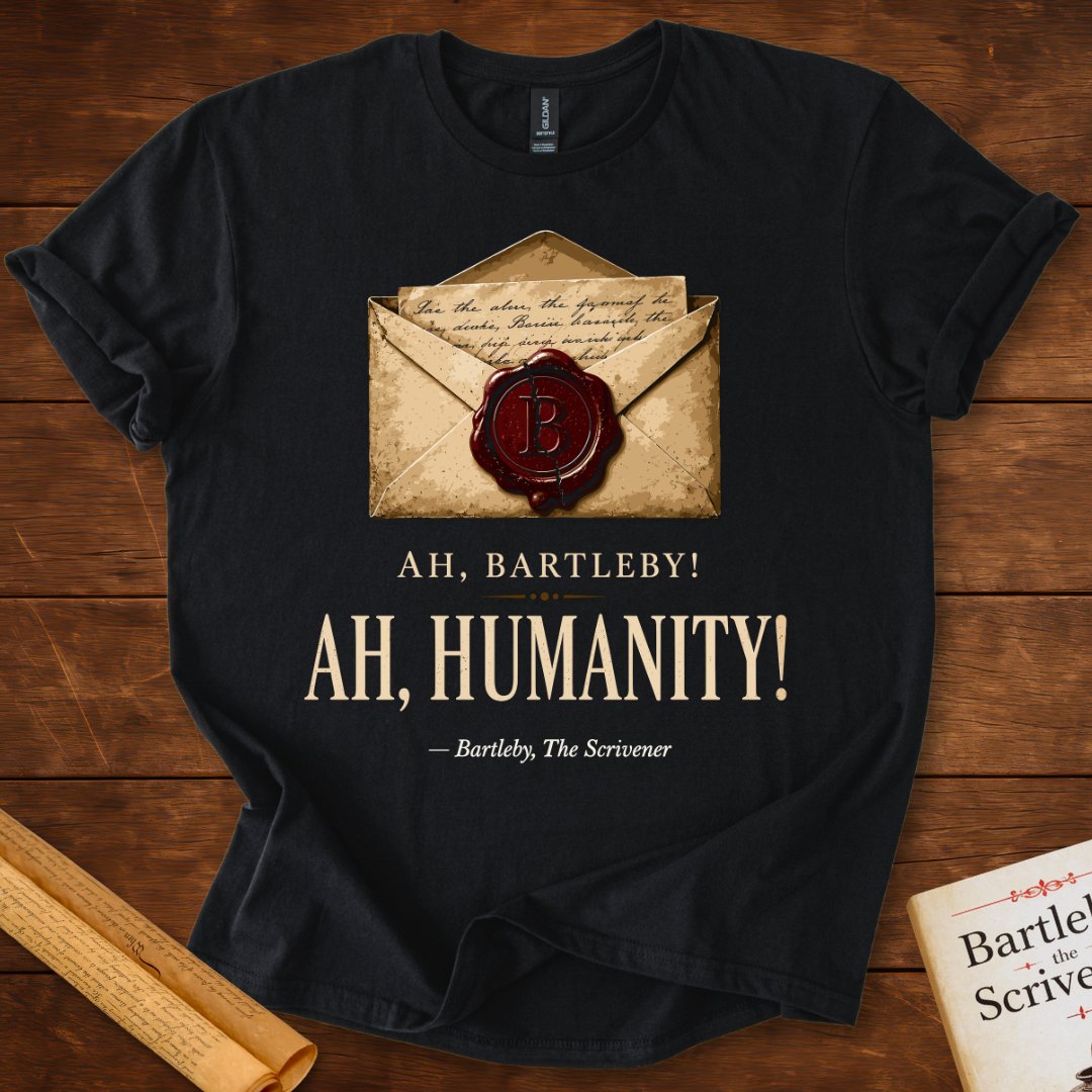 Ah, Bartleby! Ah, Humanity! | Herman Melville T-Shirt