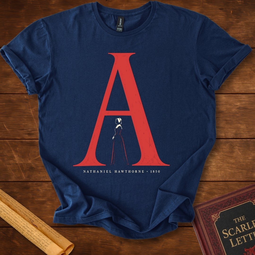 The Scarlet Letter A T-Shirt – Nathaniel Hawthorne