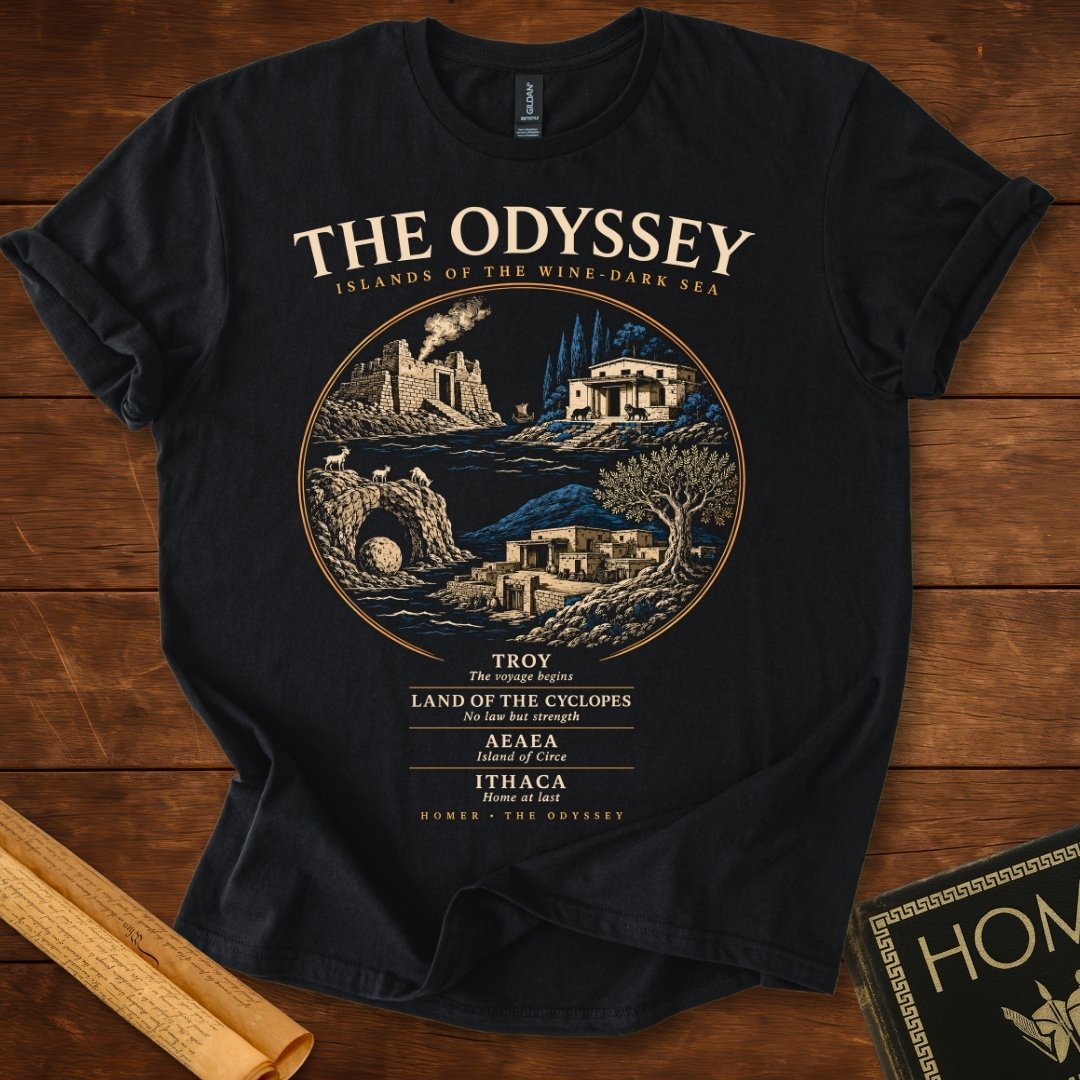 The Odyssey – Islands of the Wine-Dark Sea T-Shirt