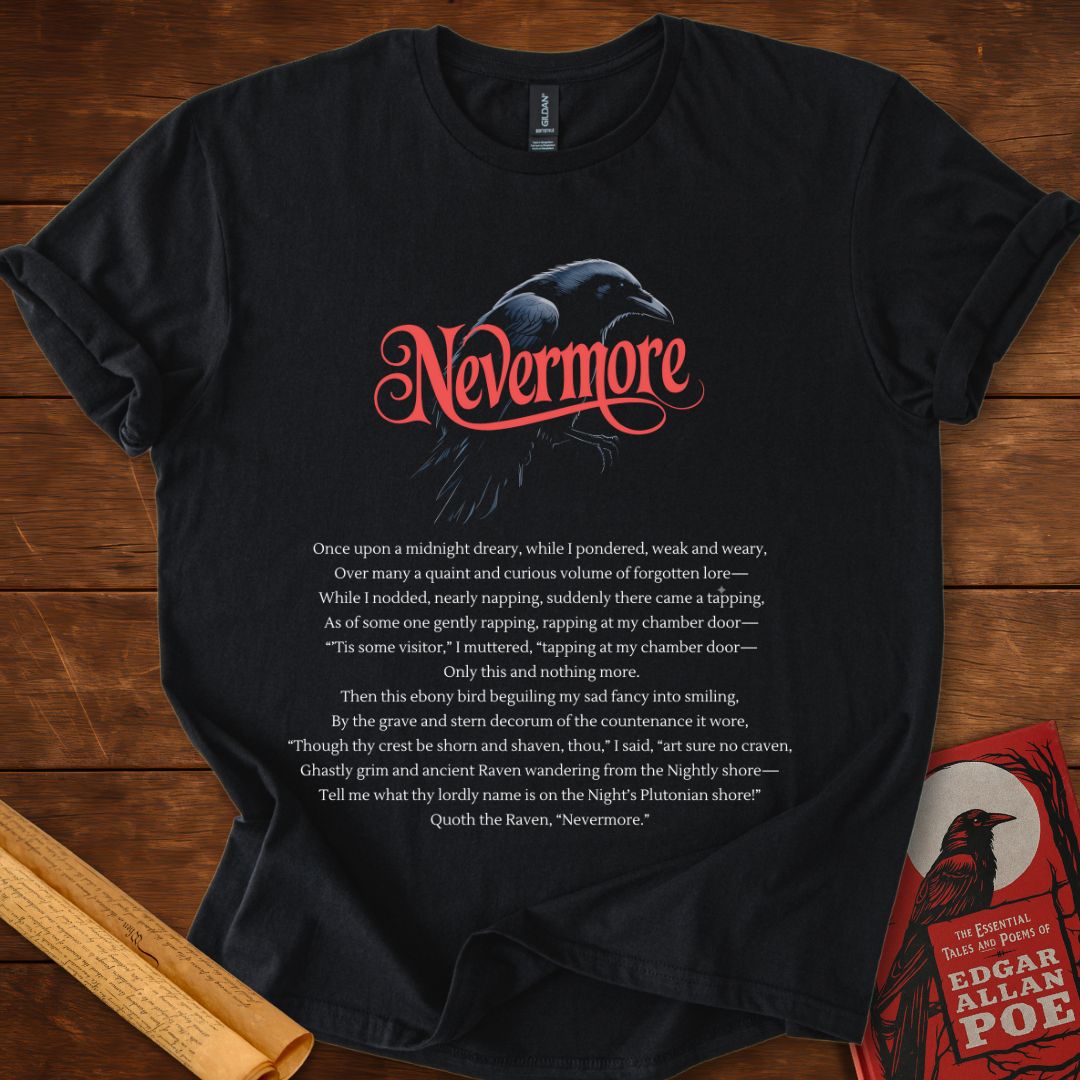 The Raven Edgar Allan Poe T-Shirt