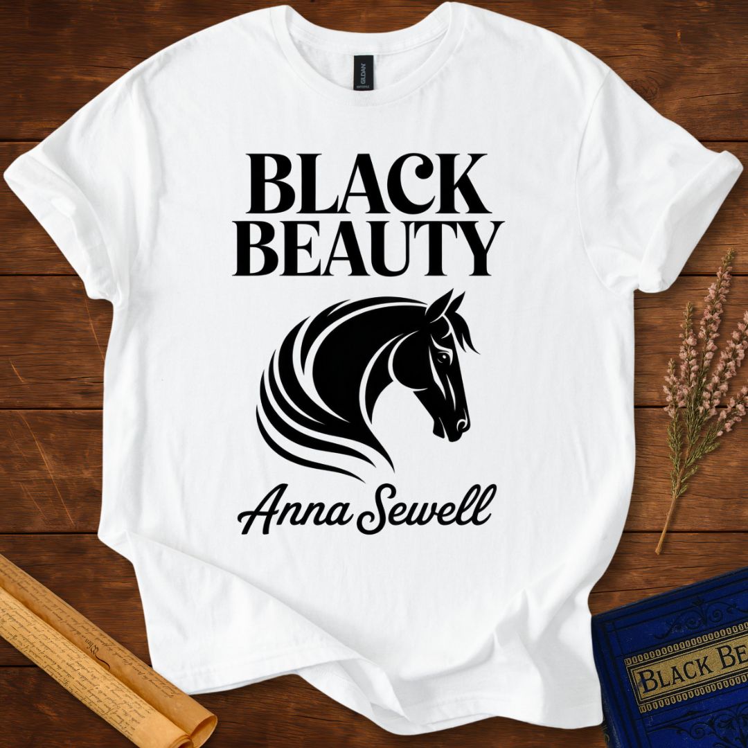 Black Beauty by Anna Sewell T-shirt