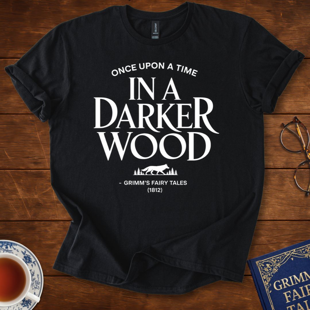 Once Upon a Time Grimm’s Fairy Tales T-Shirt Black