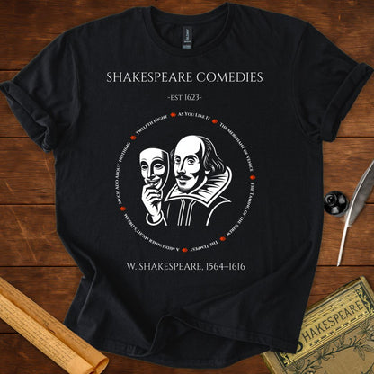 Shakespeare Comedies T-Shirt