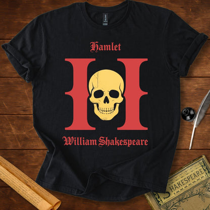 Hamlet Monogram Shakespeare T-Shirt